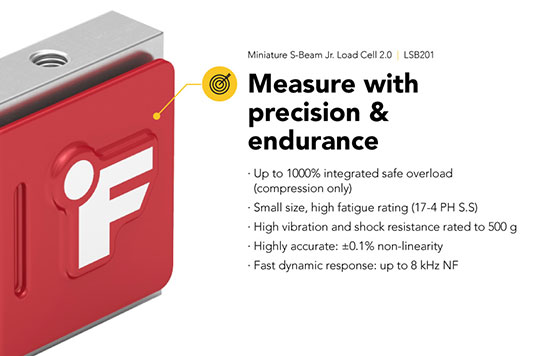 米兰网页版 LSB201 微型力传感器
